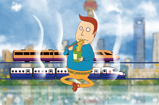 高铁上能吃泡面吗