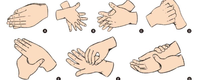 小学生洗手七步骤