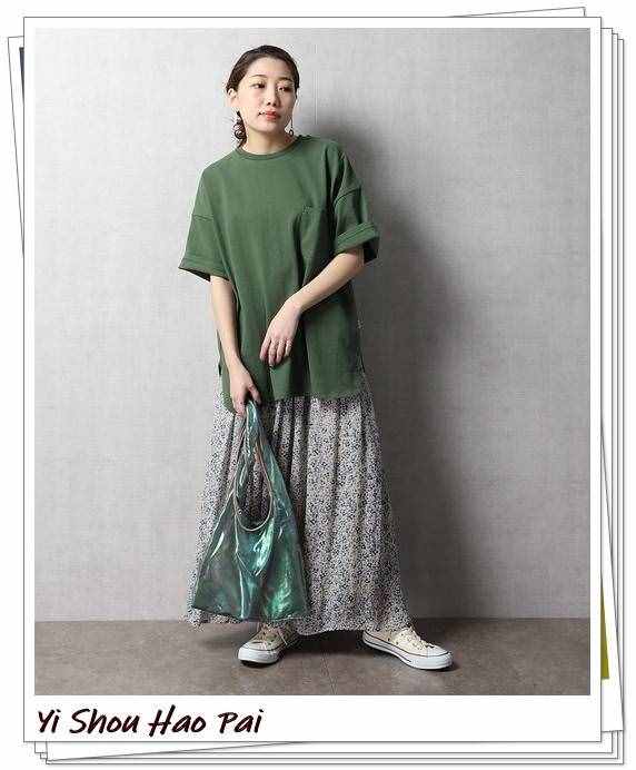 绿衣服（绿色不好搭）